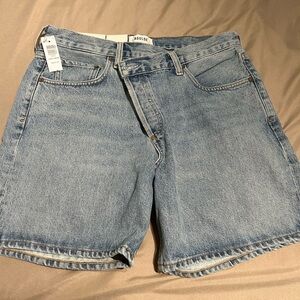 Agolde Criss Cross Shorts size 28